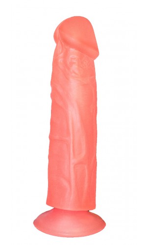 Фаллоимитатор гелевый на присоске, 18,5 см