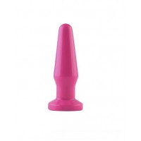 Анальная втулка TOYFA POPO Pleasure, розовая, 12,4 см