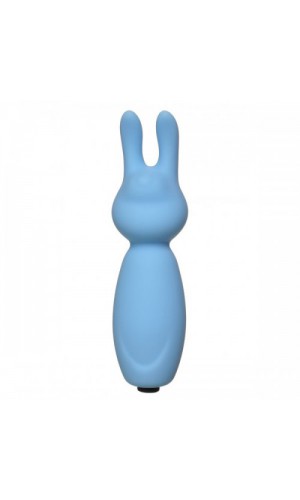 Мини вибратор Emotions Funny Bunny blue, силикон, 7 см