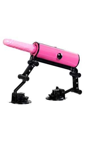 Секс-машина PINK-PUNK, MOTOLOVERS, ABS, розовая, 22 см
