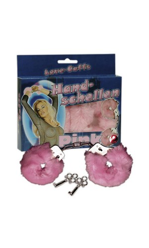 Наручники BDSM Hand Schallen, розовые