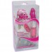 Страпон с насадкой хай-тек iVibe Rabbit Harness, розовый