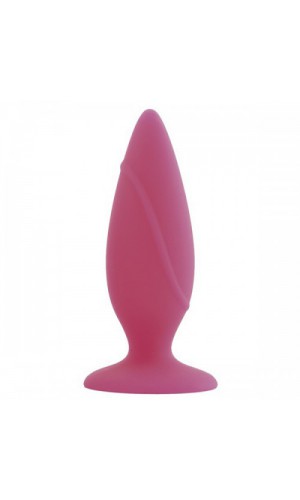 Анальная втулка TOYFA POPO Pleasure, розовая, 8,5 см