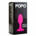 Анальная втулка TOYFA POPO Pleasure, розовая, 8,5 см