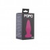 Анальная втулка TOYFA POPO Pleasure, розовая, 13,6 см 