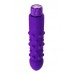 Вибратор ToyFa A-toys, силикон, фиолетовый, 17см