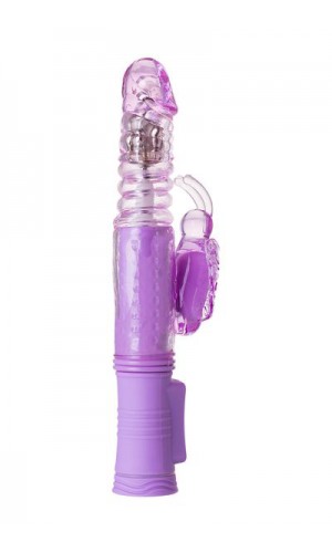 Вибратор High-Tech fantasy, фиолетовый, 24см