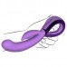 Вибромассажер Хай-Тек LEIA, перезаряжаемый, фиолетовый, 14см