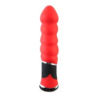 Вибратор TOYFA Black&Red, 10 режимов, красный, 11,4 см