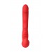 Безремневой страпон BLACK & RED BY TOYFA с вибрацией, силикон, красный, 35 см