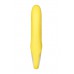 Нереалистичный вибратор SATISFYER VIBES YUMMY SUNSHINE, силикон, жёлтый, 22,5 см