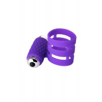 Виброкольцо DIBE ADMA, силикон, фиолетовое