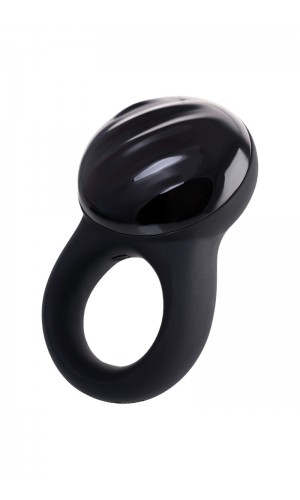 Эрекционное кольцо на пенис SATISFYER SIGNET, силикон, чёрный, 8 см