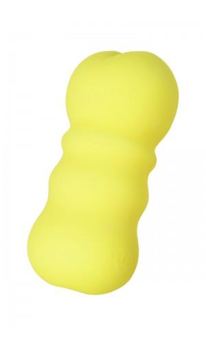 Мастурбатор нереалистичный, FEEL 2, MENSMAX, жёлтый, 14,2 см