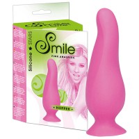 Втулка анальная Smile Pink  Analplug, силикон, розовая