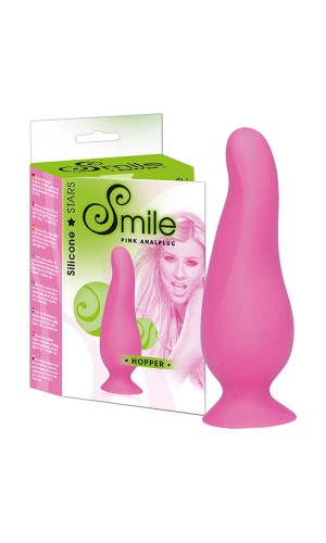 Втулка анальная Smile Pink  Analplug, силикон, розовая