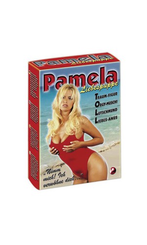 Секс-кукла надувная Pamela, телесная, ПВХ